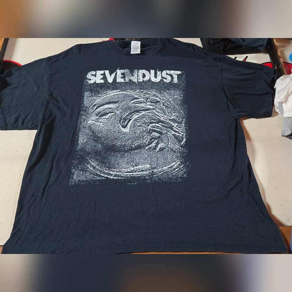 Sevendust Concert Shirt Self Titled 2015